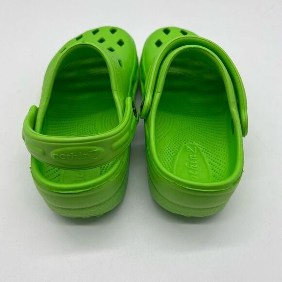 Nothinz Children’s Clog Neon Green C12 - Picture 4 of 5